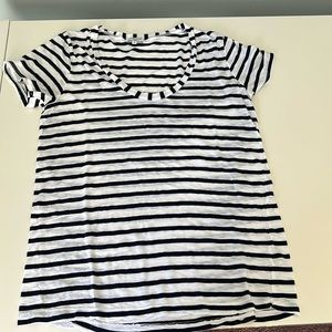 Splendid Slub Striped T-Shirt - Made in USA
